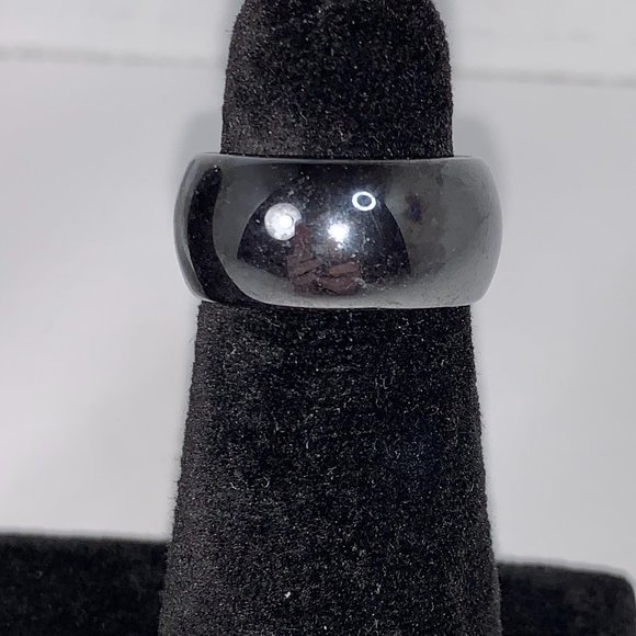 Hematite Ring Size 8 - Picture 1 of 6